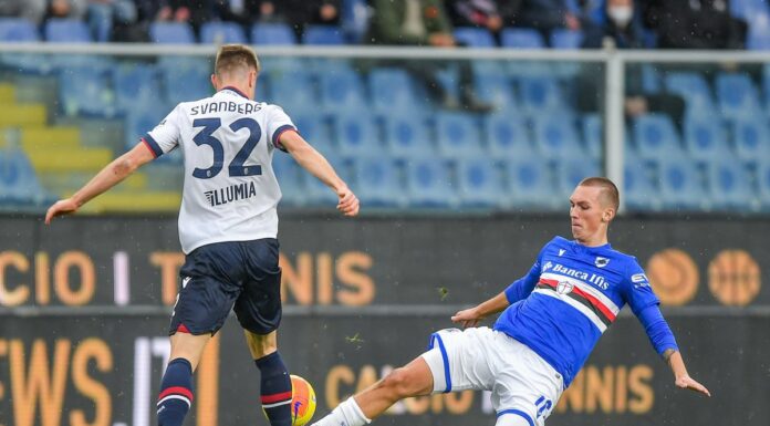 Bologna corsaro, Sampdoria piegata 2-1