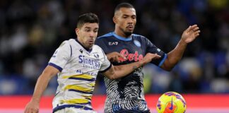 Napoli fermato in casa dal Verona, finisce 1-1