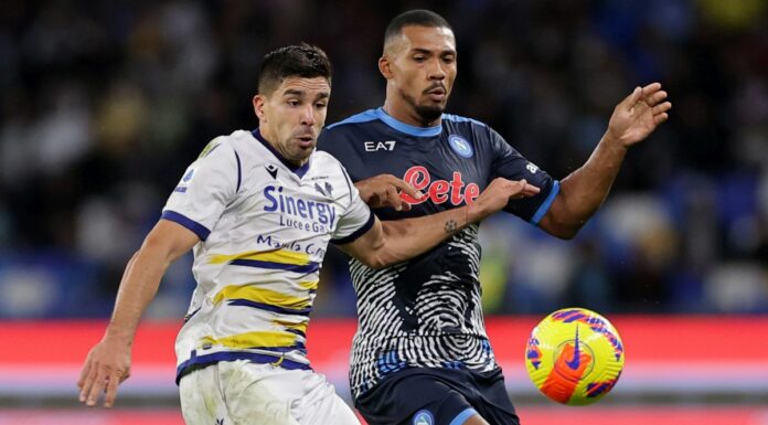 Napoli fermato in casa dal Verona, finisce 1-1