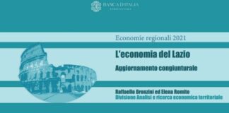 Bankitalia, economia del Lazio in ripresa ma livelli pre-Covid lontani