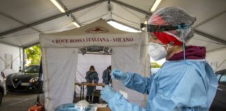 Covid, nuovi positivi sopra quota 10mila e positività a 1,9%