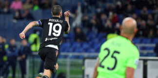 Doppietta su rigore di Bonucci, Lazio-Juventus 0-2