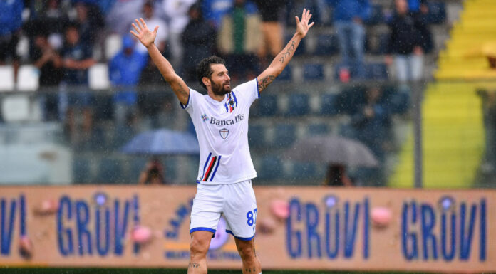 Salernitana ancora ko, la Samp vince 2-0 all’Arechi