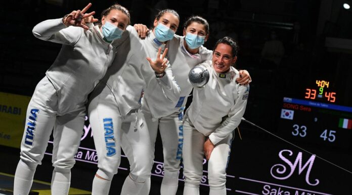 Le azzurre della spada terze in Coppa del Mondo a Tallinn