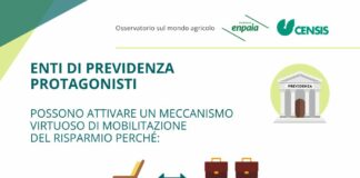 Enpaia-Censis, gli enti di previdenza possibili motori della ripresa