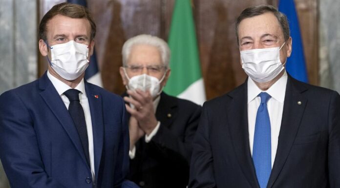 Trattato Italia-Francia, Draghi “Rafforziamo la cooperazione”