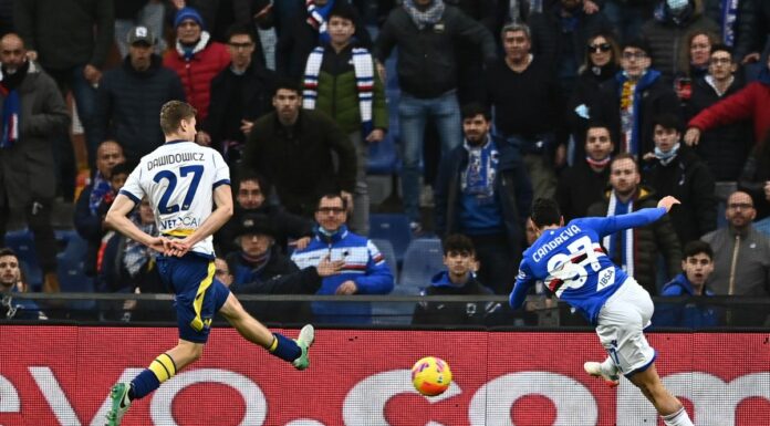 La Sampdoria vince 3-1 in rimonta sul Verona