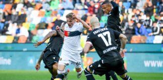 Pareggio senza reti tra Udinese e Genoa
