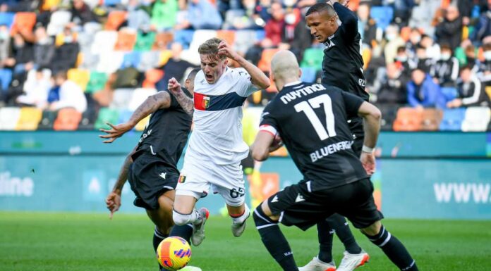 Pareggio senza reti tra Udinese e Genoa
