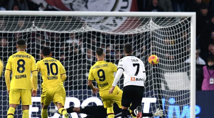 Arnautovic di rigore, il Bologna passa a La Spezia