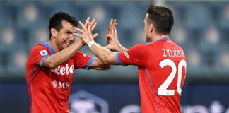 Poker del Napoli a Varsavia, Legia piegato 4-1