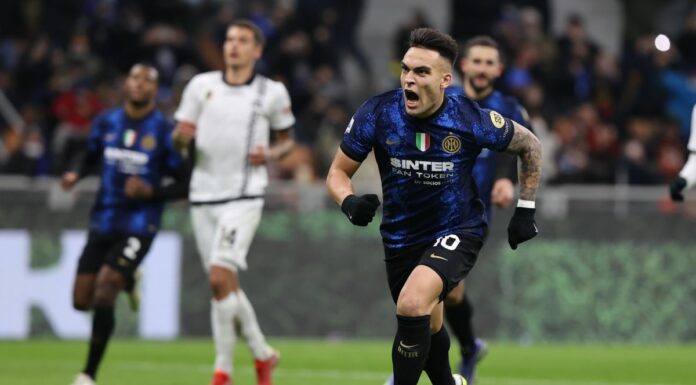 Gagliardini e Lautaro su rigore, Inter-Spezia 2-0