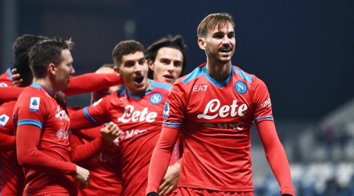 Il Napoli si fa rimontare ma rimane primo, 2-2 col Sassuolo