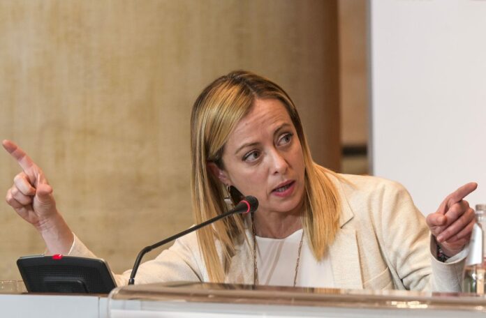 GIORGIA MELONI POLITICO