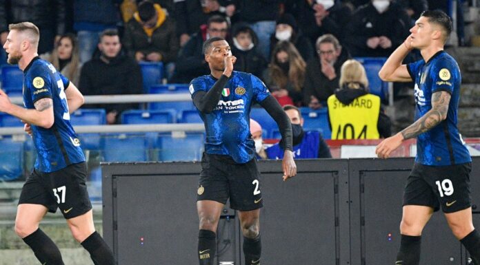 Tris dell’Inter all’Olimpico, la Roma cede davanti a Totti