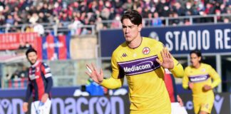 Bologna-Fiorentina 2-3, ai viola il derby dell’Appennino