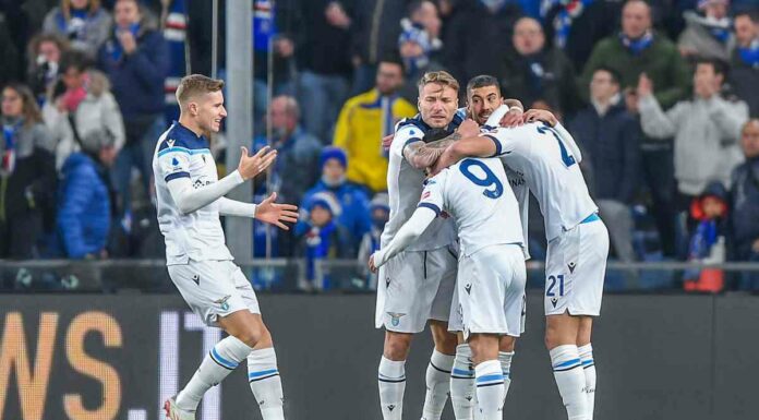 La Lazio ritrova il sorriso, Sampdoria sconfitta 3-1