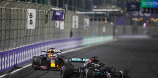 Hamilton vince in Arabia Saudita e raggiunge Verstappen