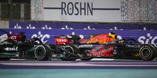 Hamilton vince in Arabia Saudita e raggiunge Verstappen