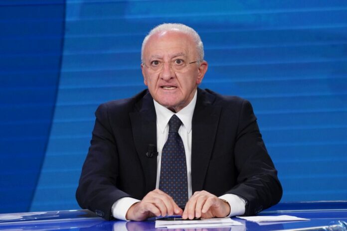 VINCENZO DE LUCA PRESIDENTE REGIONE CAMPANIA