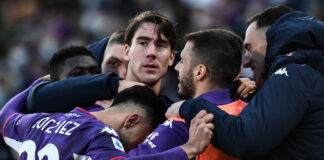 Poker viola alla Salernitana, doppietta Vlahovic