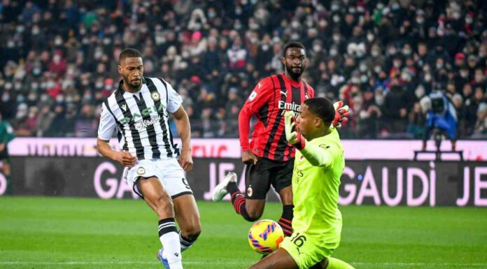 Ibra risponde a Beto, fra Udinese e Milan finisce 1-1