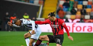 Ibra salva il Milan in extremis, 1-1 contro l’Udinese