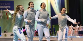 Le azzurre del fioretto trionfano a Saint Maur