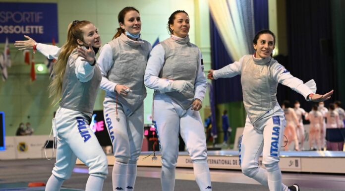 Le azzurre del fioretto trionfano a Saint Maur