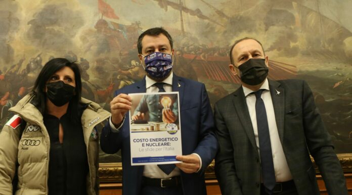 Salvini “Nucleare energia più ecosostenibile”