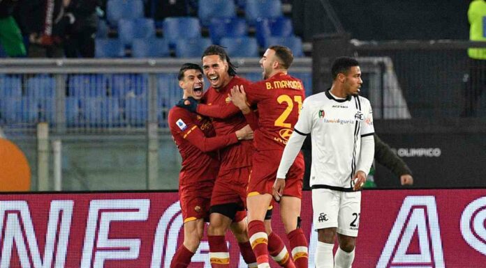 La Roma torna a vincere, 2-0 allo Spezia
