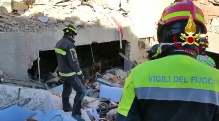 Crollo a Ravanusa, proseguono le ricerche degli ultimi due dispersi