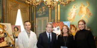 Al Palazzo Reale di Palermo performance dell’artista newpop Max Ferrigno