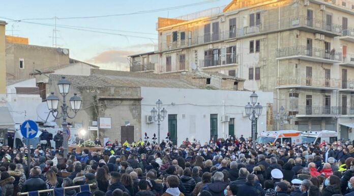 Funerali di Stato per le nove vittime dell’esplosione a Ravanusa