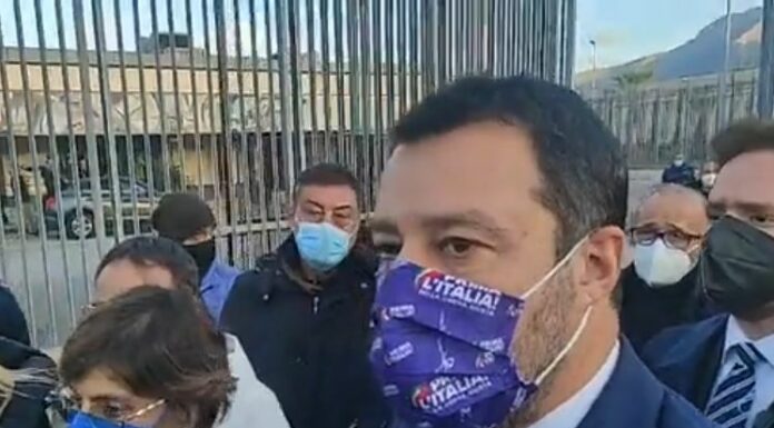 Salvini a Palermo per processo Open Arms “Siamo su Scherzi a Parte?”