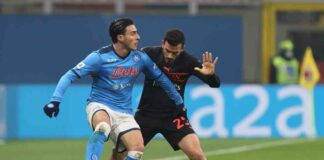 Milan battuto 1-0 dal Napoli, Inter campione d’inverno