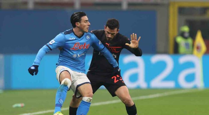 Milan battuto 1-0 dal Napoli, Inter campione d’inverno