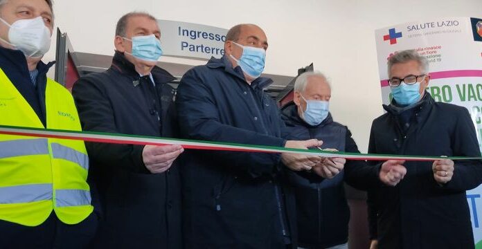 Vaccino, Vincenzi “Bene l’apertura dell’hub di Tivoli”
