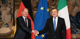 Draghi incontra Scholz “Accelerare l’integrazione europea”