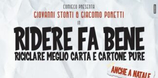 Come riciclare i pacchi di Natale, parte campagna con Giovanni e Giacomo