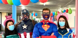 Vaccino, Supereroi al padiglione bambini della Fiera a Palermo
