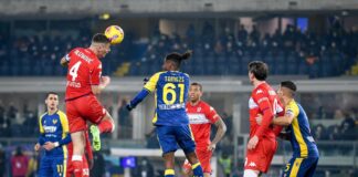 Lasagna e Castrovilli, Verona-Fiorentina 1-1