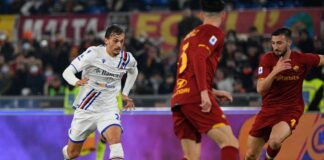 La Roma non supera la Samp, 1-1 all’Olimpico