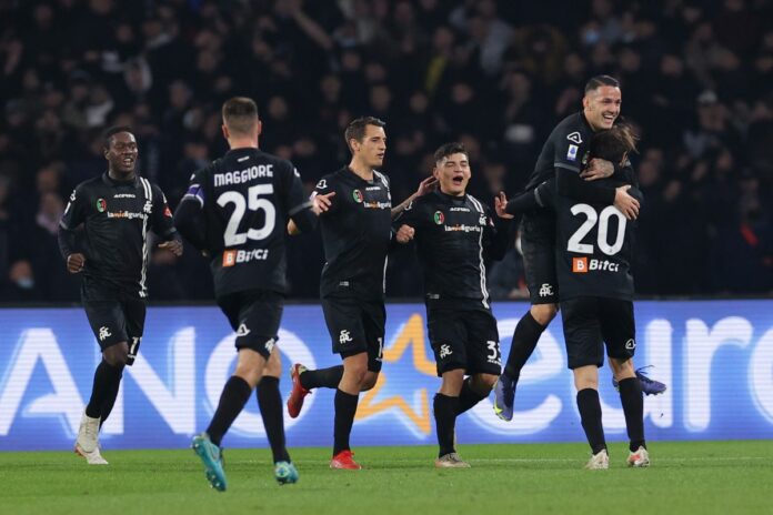Napoli-Spezia serie A
