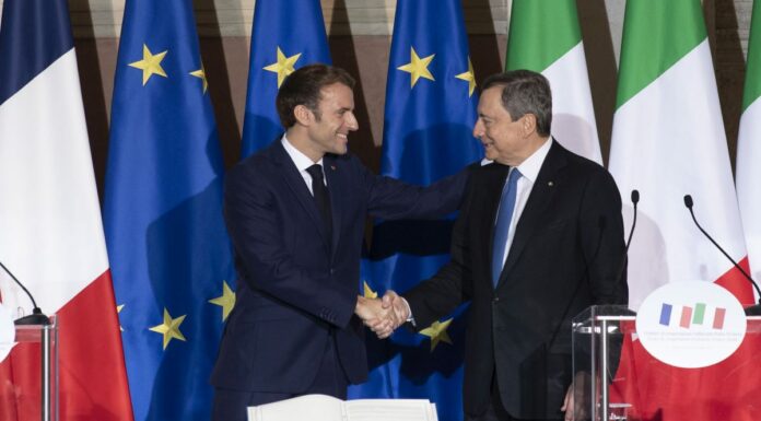 Ue, Draghi-Macron “Riformare le regole di bilancio”