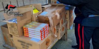 Sequestrati 120 kg di fuochi d’artificio illegali nel reggino