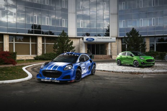 M-Sport Ford Puma Rally1 Leads the Charge to Celebrate Ford Crai