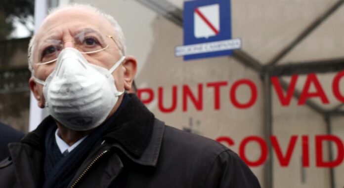 VINCENZO DE LUCA PRESIDENTE REGIONE CAMPANIA