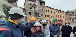 Visita del presidente Casellati a Visso conclude la due giorni nelle Marche