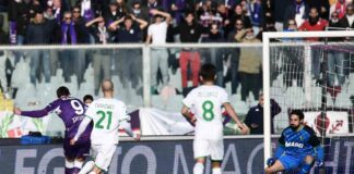 La Fiorentina rimonta il Sassuolo, al “Franchi” finisce 2-2
